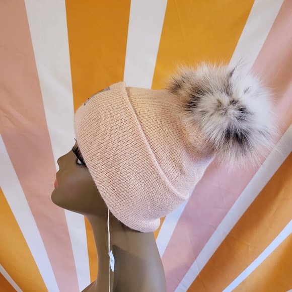 Carhartt Dual Kitty Puff Beanie (REAL BOBCAT FUR) - Picture 8 of 9